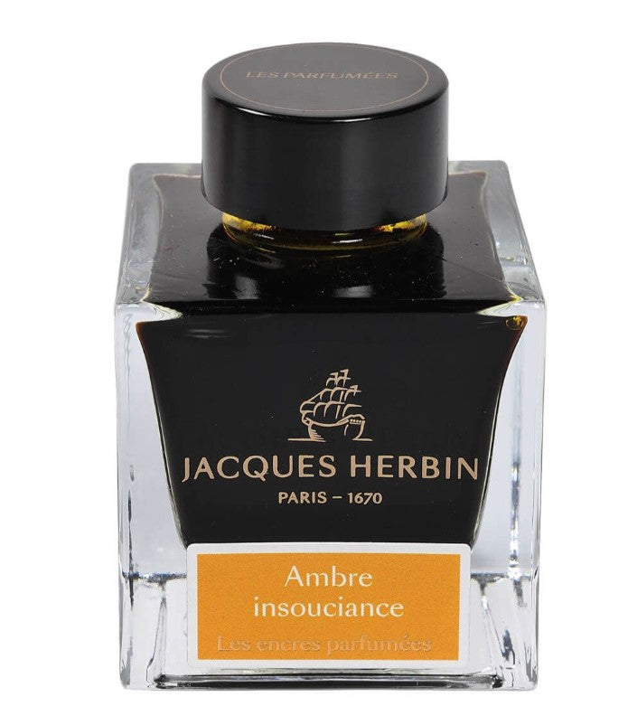 J.Herbin Tinte 50ml - Blaue Schreibfarbe Für Füllfederhalter & Kalligraphie