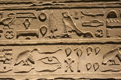 Die ägyptische Schrift - Hieroglyphen