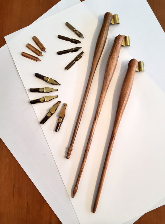 Kalligraphie für Linkshänder