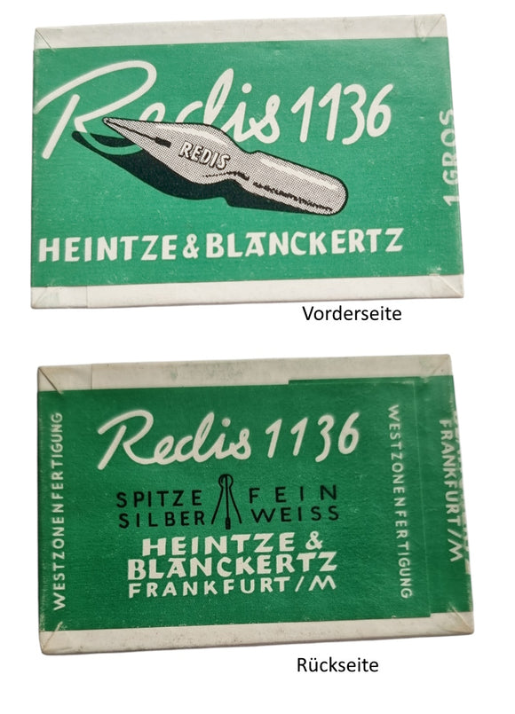 heintze blanckertz redis 1136 verkaufsschachtel