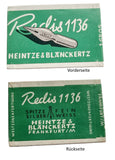 heintze blanckertz redis 1136 verkaufsschachtel
