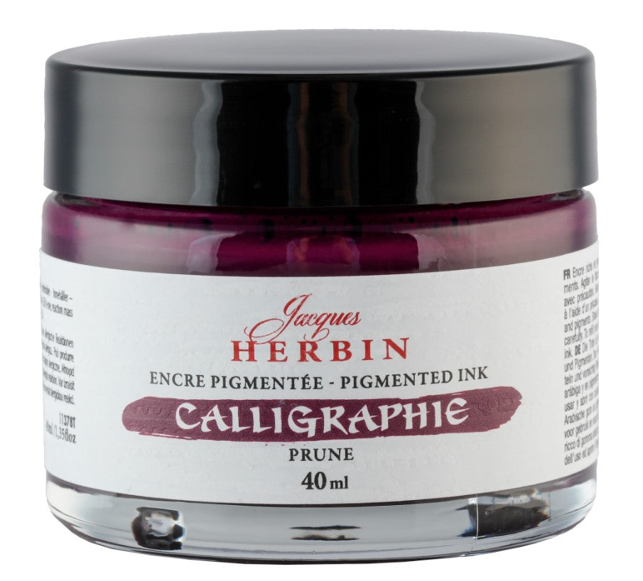Jacques Herbin NOIR INSPIRATION parfümierte Tinte Dufttinte – Federfuehrend Kalligraphie und Handschrift