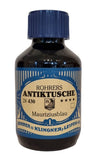 antiktusche tusche blau