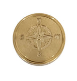 Siegelplatte aus Messing