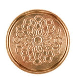 Siegelplatte aus Messing