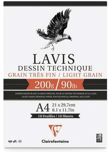 Lavis dessin clairefontaine technisches zeichenpapier