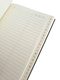 Adressbuch CLASSIC Leder dunkelbraun