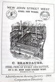 brandauer stahlfedern schreibfedern