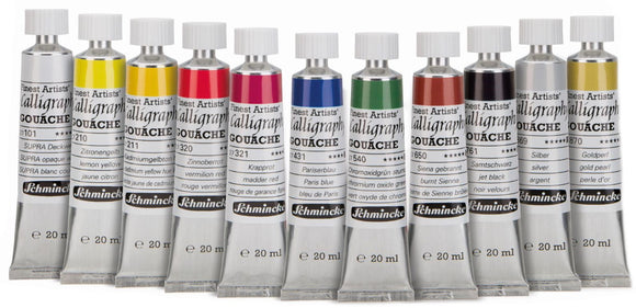 calligraphy gouache kalligraphietusche