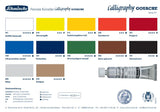 calligrafie gouache tube farben