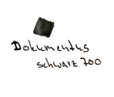 dokumentus schwarz black 700 dokumententinte