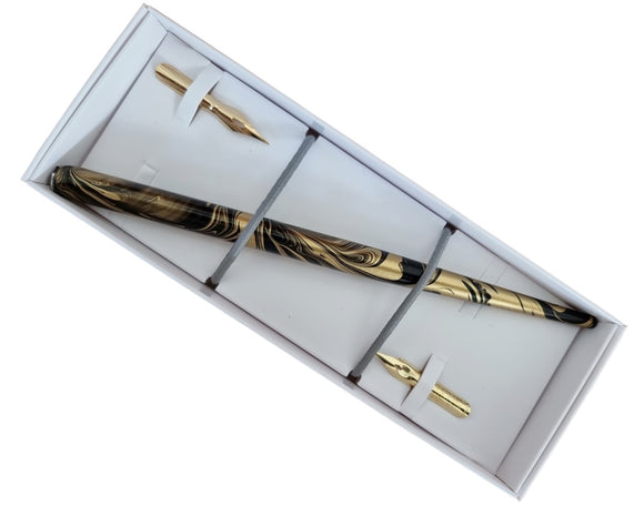 federhalter gold vergoldete Feder 