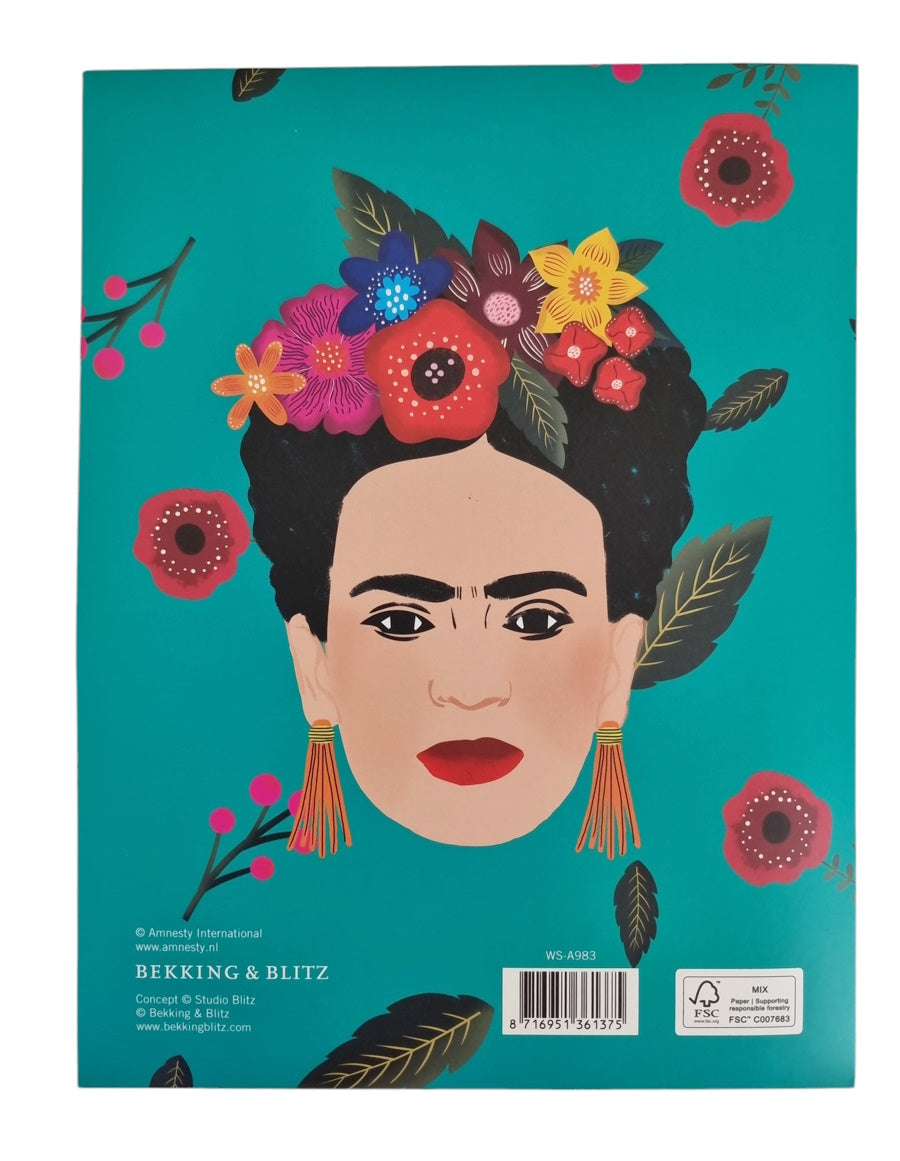 Frida Kahlo Reispapier Set - 6 Blatt 20x26,5cm Für Decoupage Und Basteln