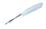 vogelfeder weiss