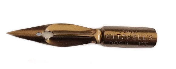 John Mitchell 0666 EF spitzfeder pointed pen