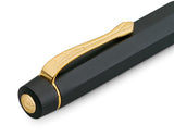Kaweco PISTON AL Sport  Kolbenfüllhalter BLACK/GOLD Set