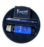 Kaweco PISTON AL Sport  Kolbenfüllhalter NAVY/GOLD Set