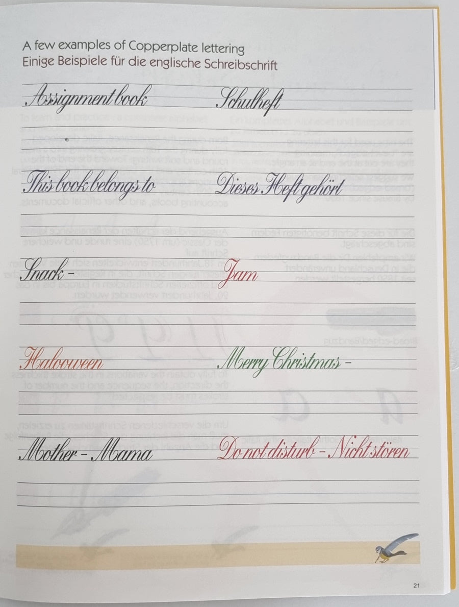 Kalligraphie Übungsbuch: Kalligraphie-Übungsheft Mit Kalligrafie Papier