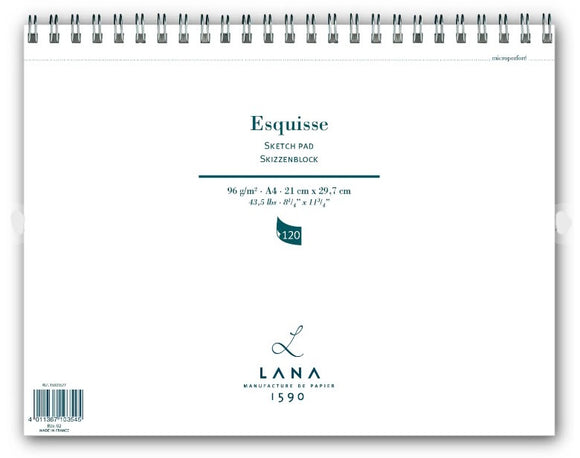 LANA Esquisse Skizzenblock A4