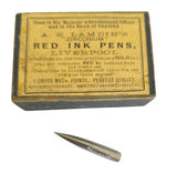 red ink pen lamdin