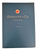 BRAUSE + Co. Verkaufsmappe - Vintage Sammlerstück