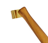 Oblique Federhalter CURVE Olive