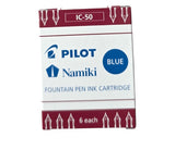 PILOT Tintenpatronen IC-50 - 4  Farbvarianten