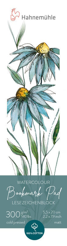 lesezeichen aquarell papier