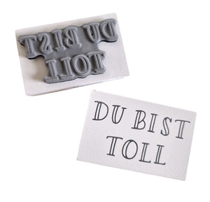 May & Berry Stempel DU BIST TOLL