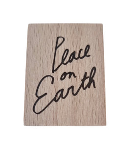 Stempel PEACE ON EARTH