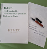 HEMPA® Hanf Papier Spiralblock