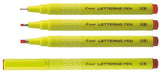 pilot lettering pen 