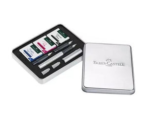 Faber Castell Kalligrafie Set Silver